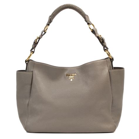 prada taupe bag